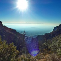 Sunrise on the way to Emory Peak